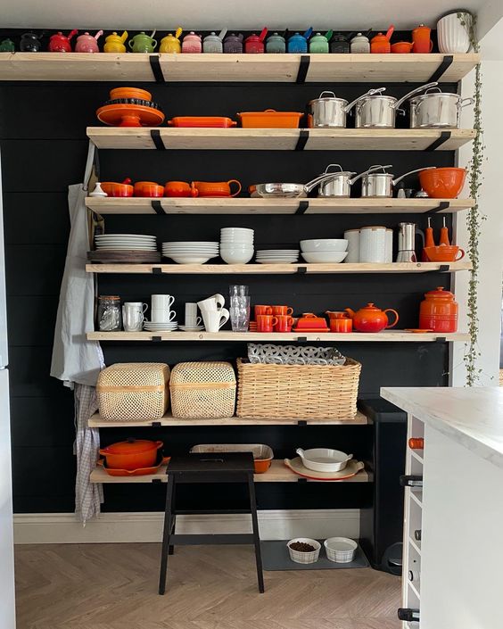 Kitchen shelf ideas for stylish and clutter-free space