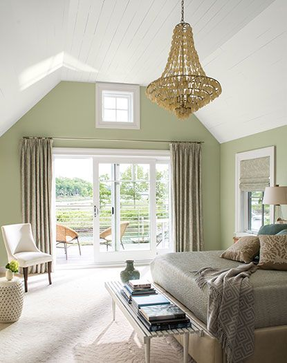 Light green wallpaper design ideas for your home