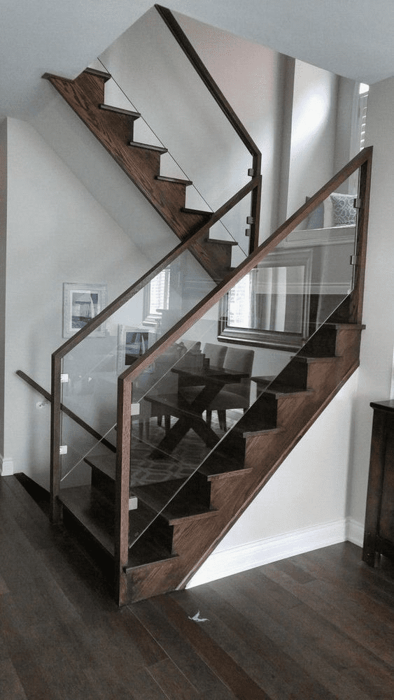 Modern stair railing design ideas for your home