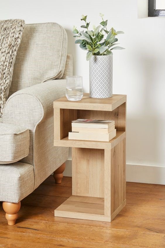 Side Table Design For The Living Room