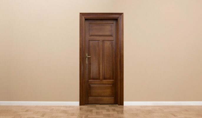 Wooden door colour discount