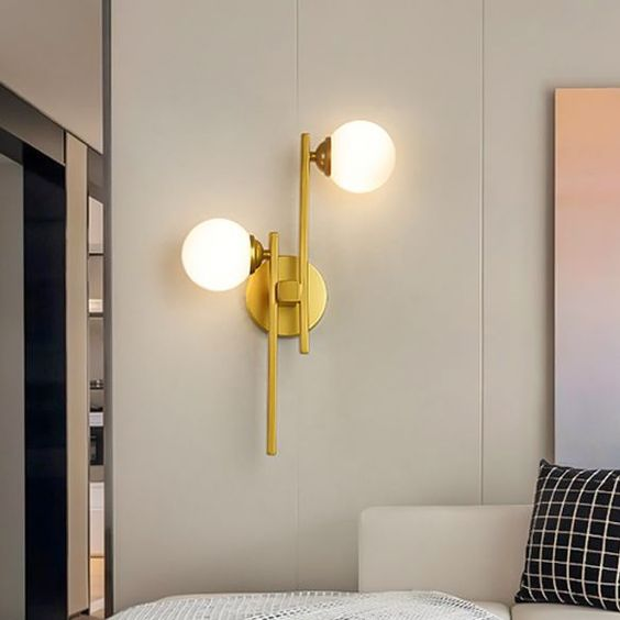 Trendy wall lights for living room