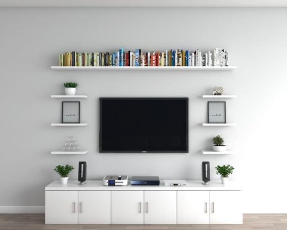 Wall-mounted TV unit designs to add to your home