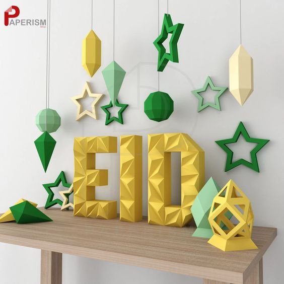 Eid Paper craft