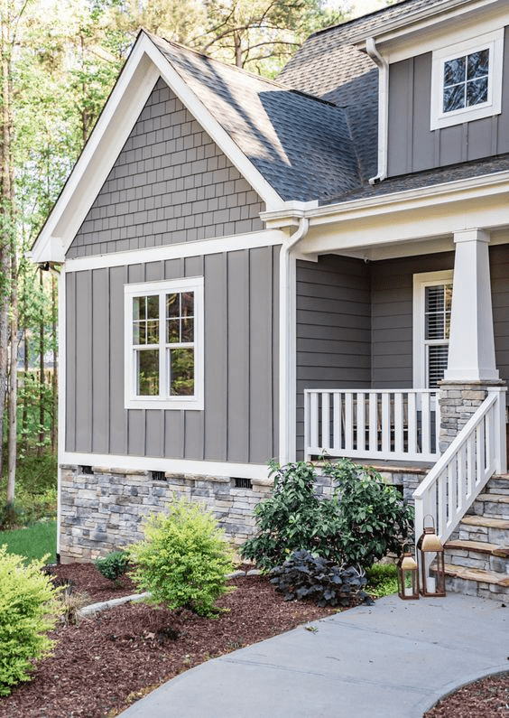 Trending grey colour house exterior ideas for 2023