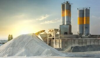 What does cement manufacturing involve?