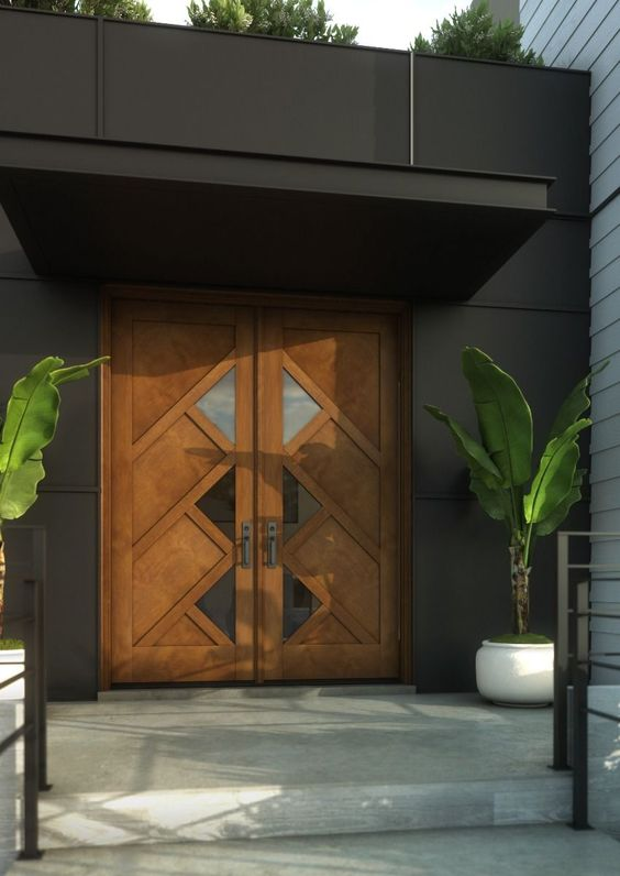 Double Door Design Ideas For Home Entrance