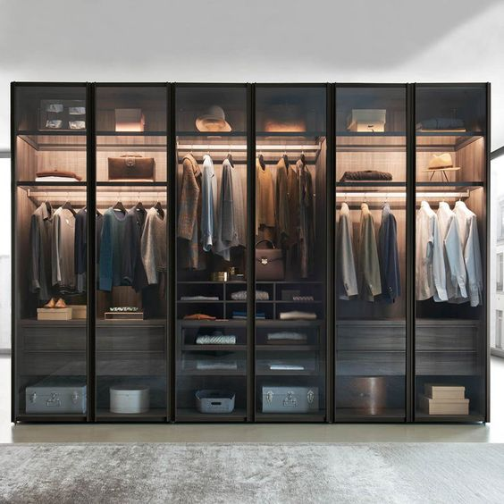 Sliding wardrobe designs with loft to get inspired from
