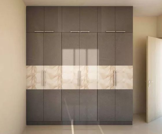 Sliding wardrobe designs with loft to get inspired from