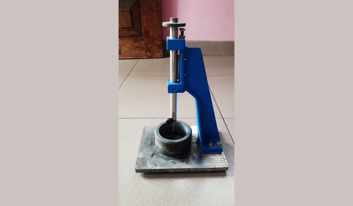 Vicat needle apparatus vicat needle apparatus with dashpot 50 off