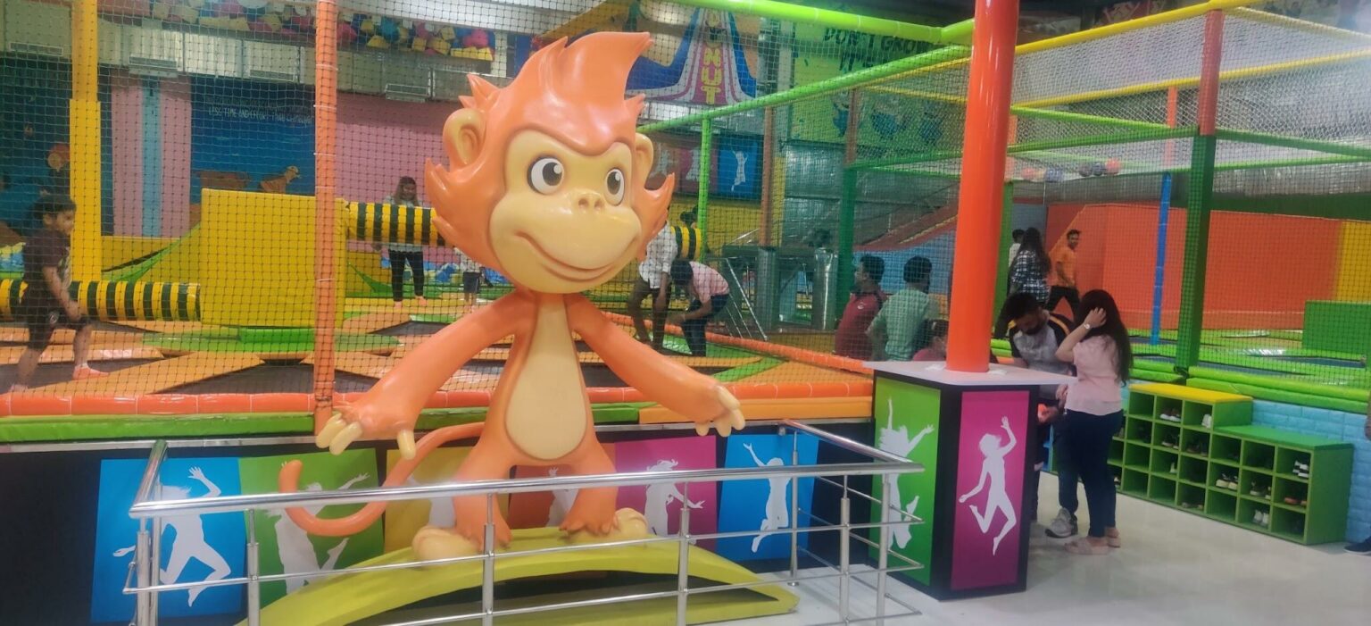 Sky Jumper Trampoline Park Delhi Ticket prices, timings, location