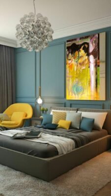 Luxury bedroom deisgns- Mustard