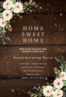 House warming invitation message, Griha pravesh card designs