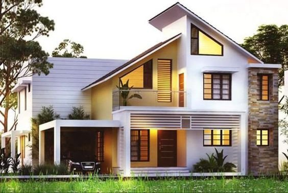 Modern two-storey house design