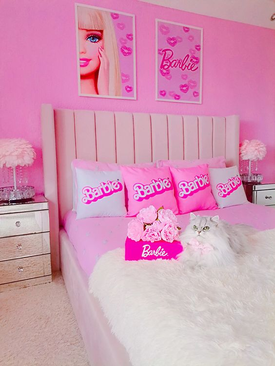 Barbie Movie Film Sign Logo Mdf Sign For Painting Wall Girls Bedroom  Decoration | eBay