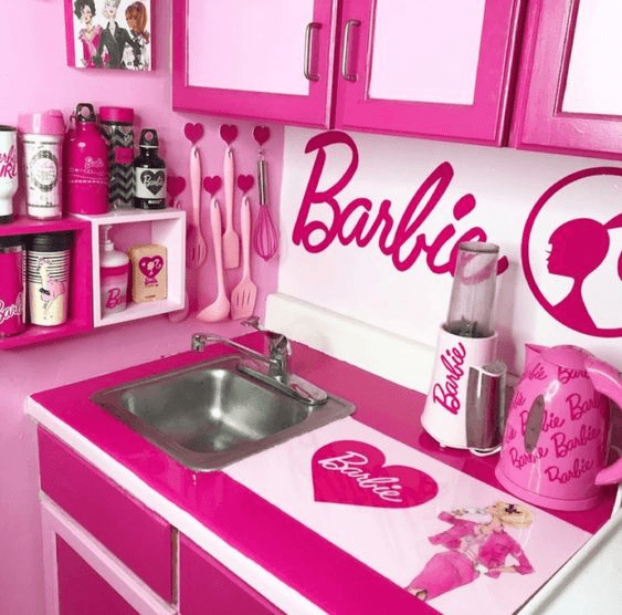 Barbie-themed home décor ideas