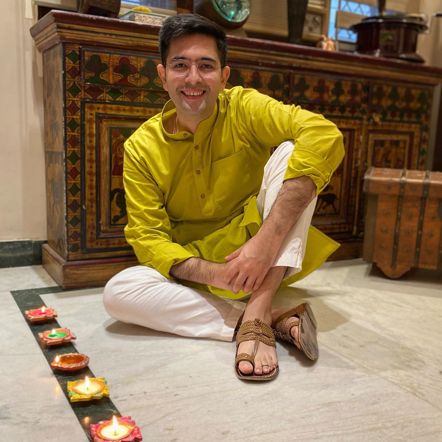 Inside Politician Raghav Chadha’s luxurious residence in Delhi