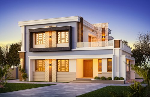 Elevation designs: 30 normal front elevation design for your house