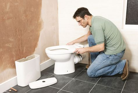 How to install a toilet?