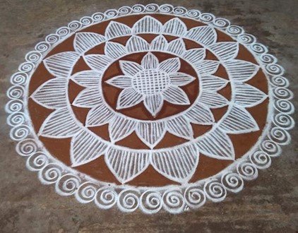Rangoli Kolam designs