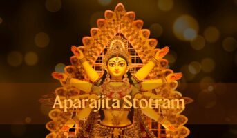 What is the significance of Aparajita Stotram?