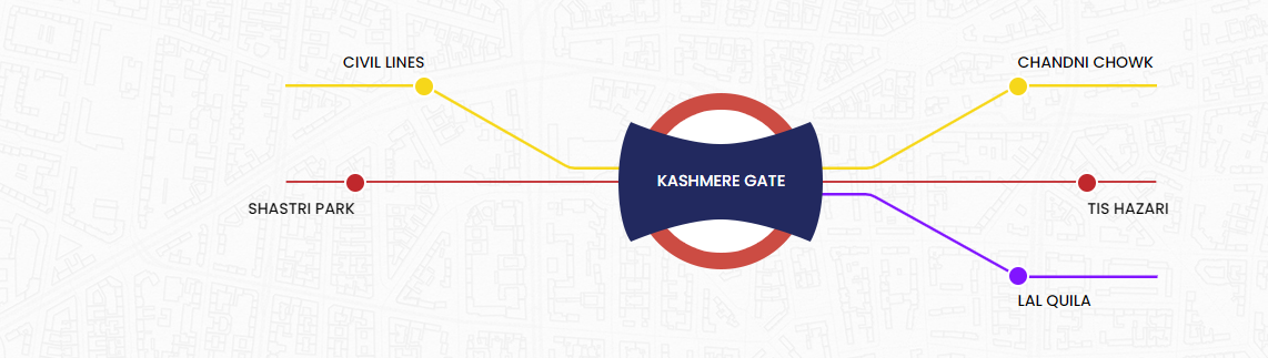 Kashmere Gate Metro Station 