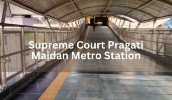 Supreme Court Pragati Maidan Metro Station