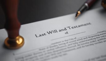 How to write a will for property?