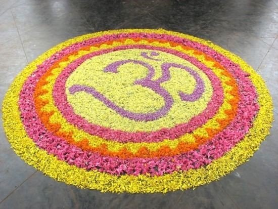 15 flower rangoli ideas to decorate your house this festive season