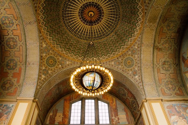 Ceiling designs of great buildings from across the world