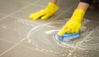 How to clean floor tiles effectively?