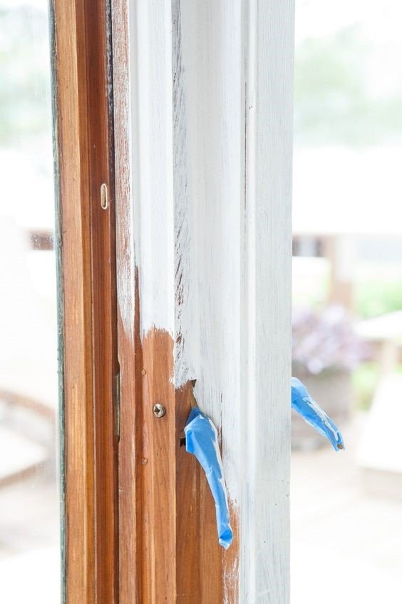 How to paint the exterior of a window?