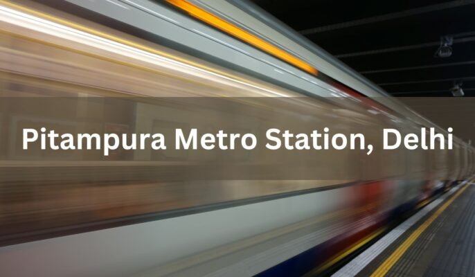 Pitampura Metro Station, Delhi