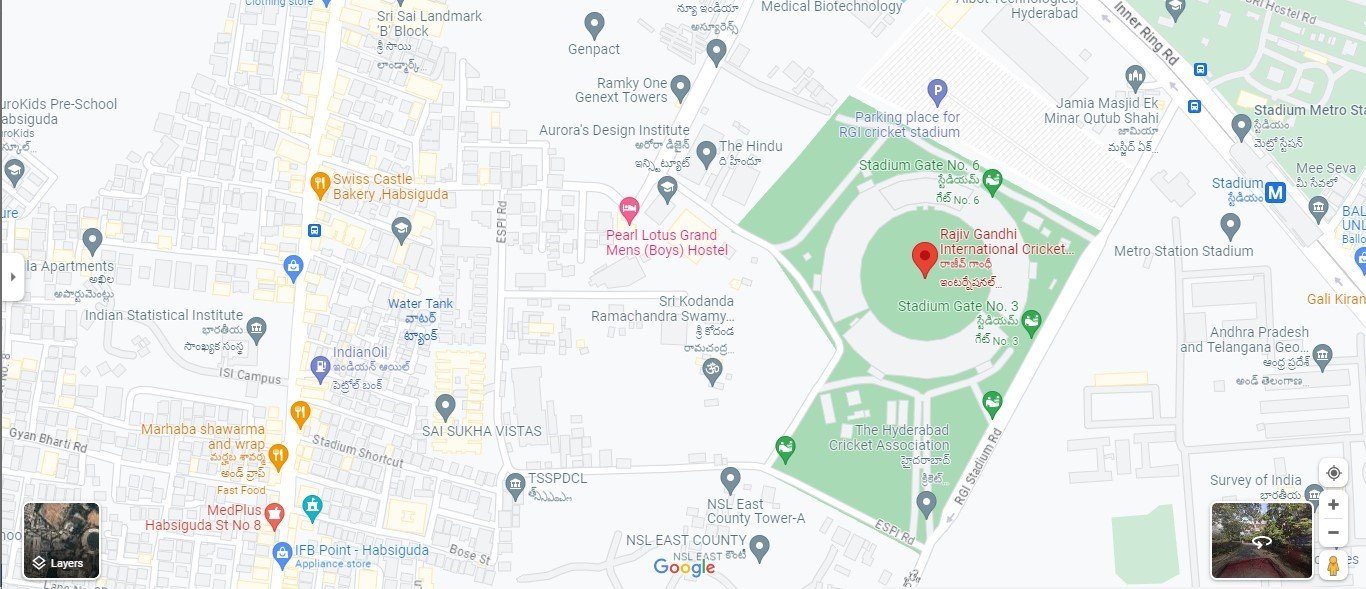 Rajiv Gandhi International Cricket Stadium: Fact guide