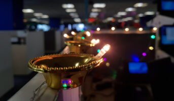20+ Diwali decoration ideas for office