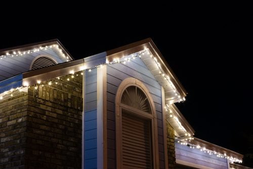 How to hang lights for Christmas?
