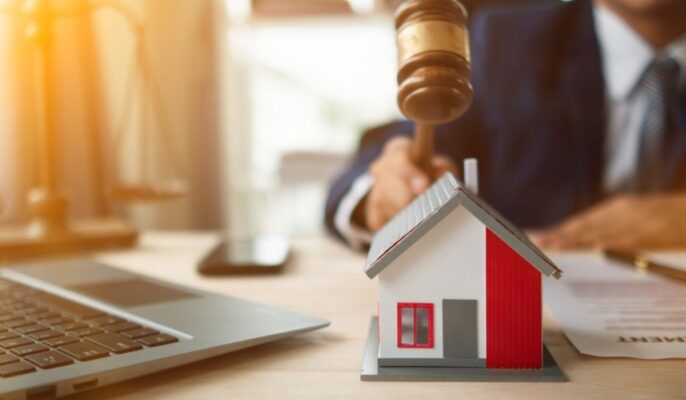 What is E-auction of a property?