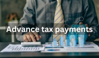 What are advance tax payments?