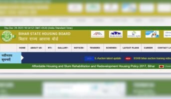 Bihar Housing Board schemes and e-auction procedure