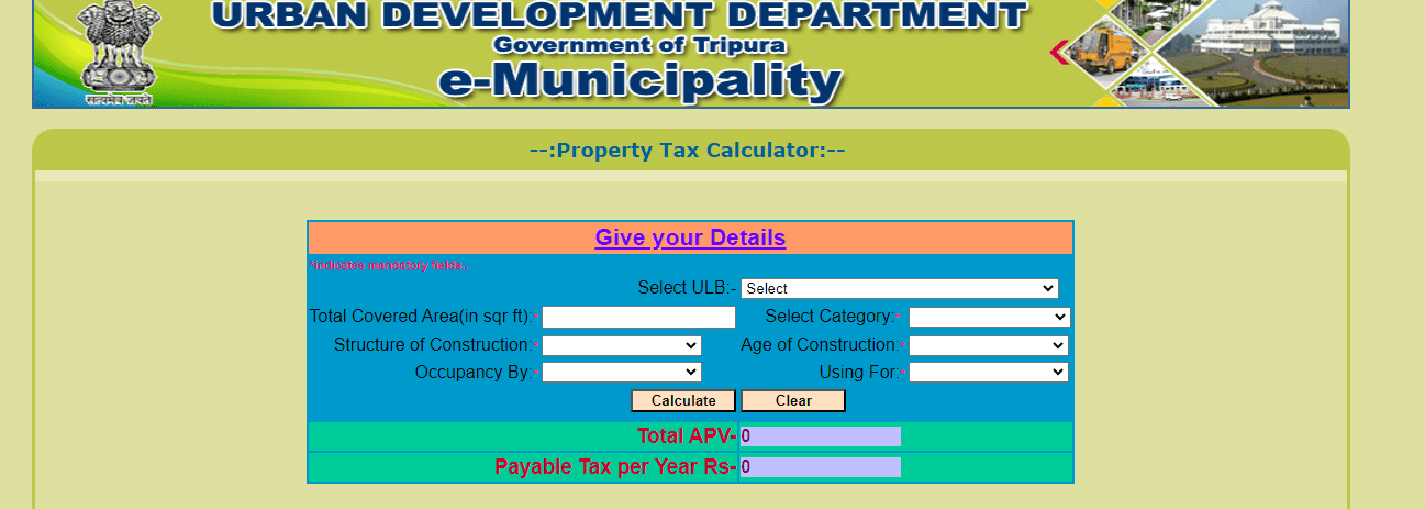 How to pay Agartala Property Tax 2023?