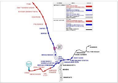 Pune Metro Aqua Line (Line 2): Route map, timings, fare