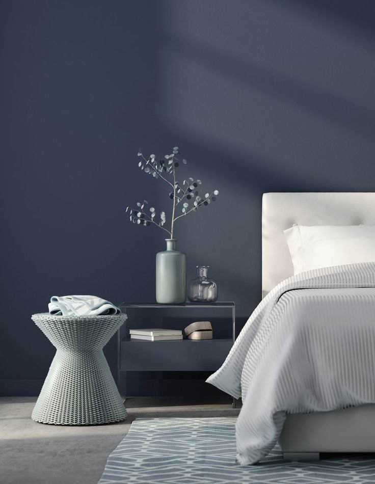 Ways to include greyish blue colour in home decor