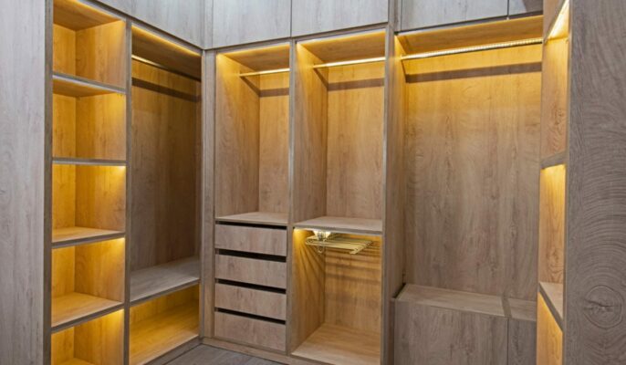 Wardrobe interior lights online