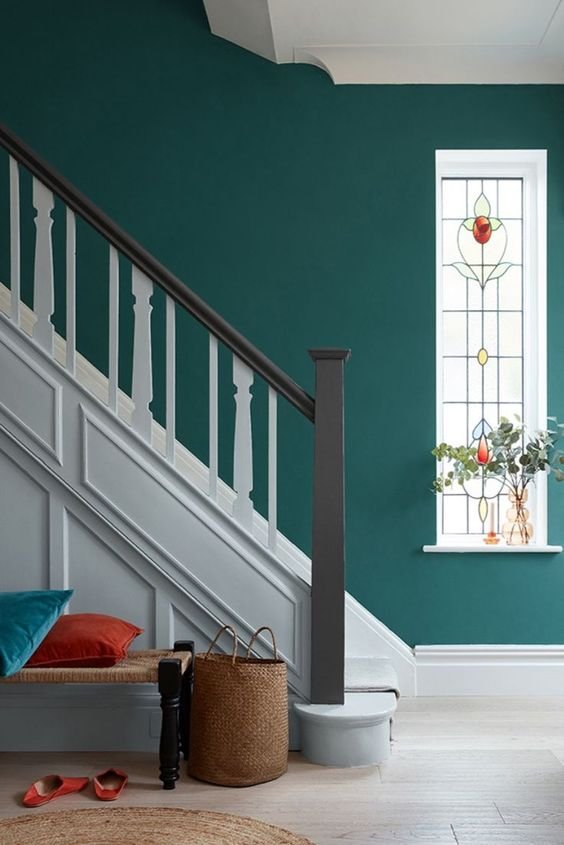 10 cele mai bune combinații de culori pentru pereții scărilor pentru casă 