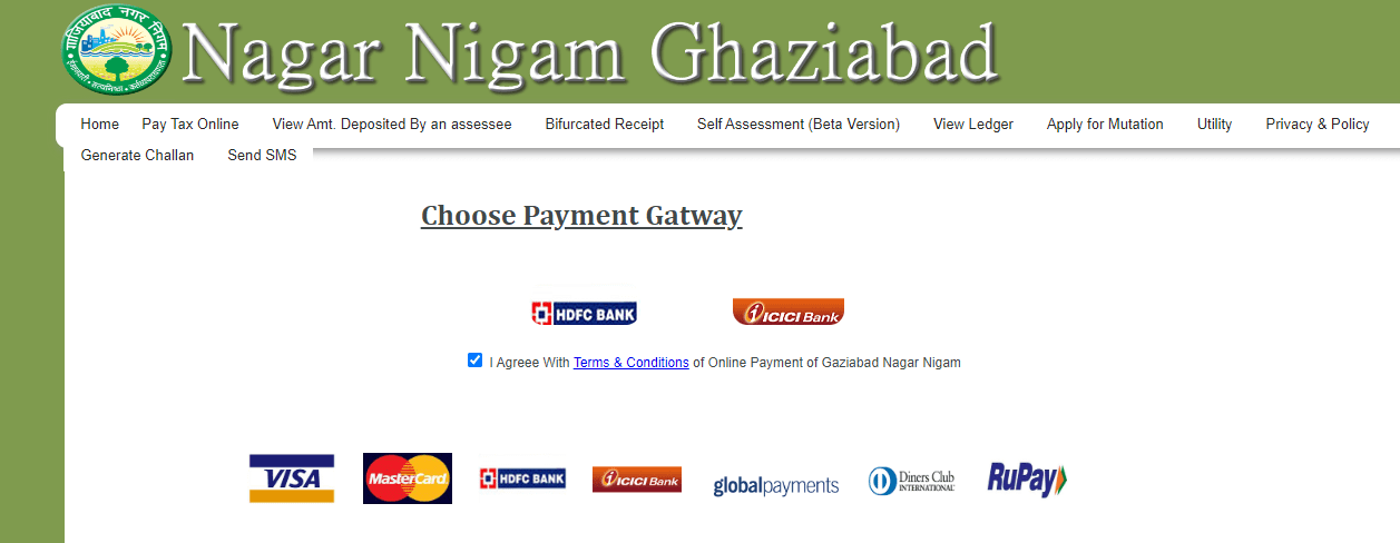 How to pay property tax in Ghaziabad?
