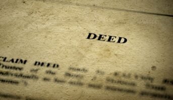 Types of deeds in real estate