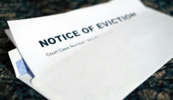 Can a mother evict son from her property?