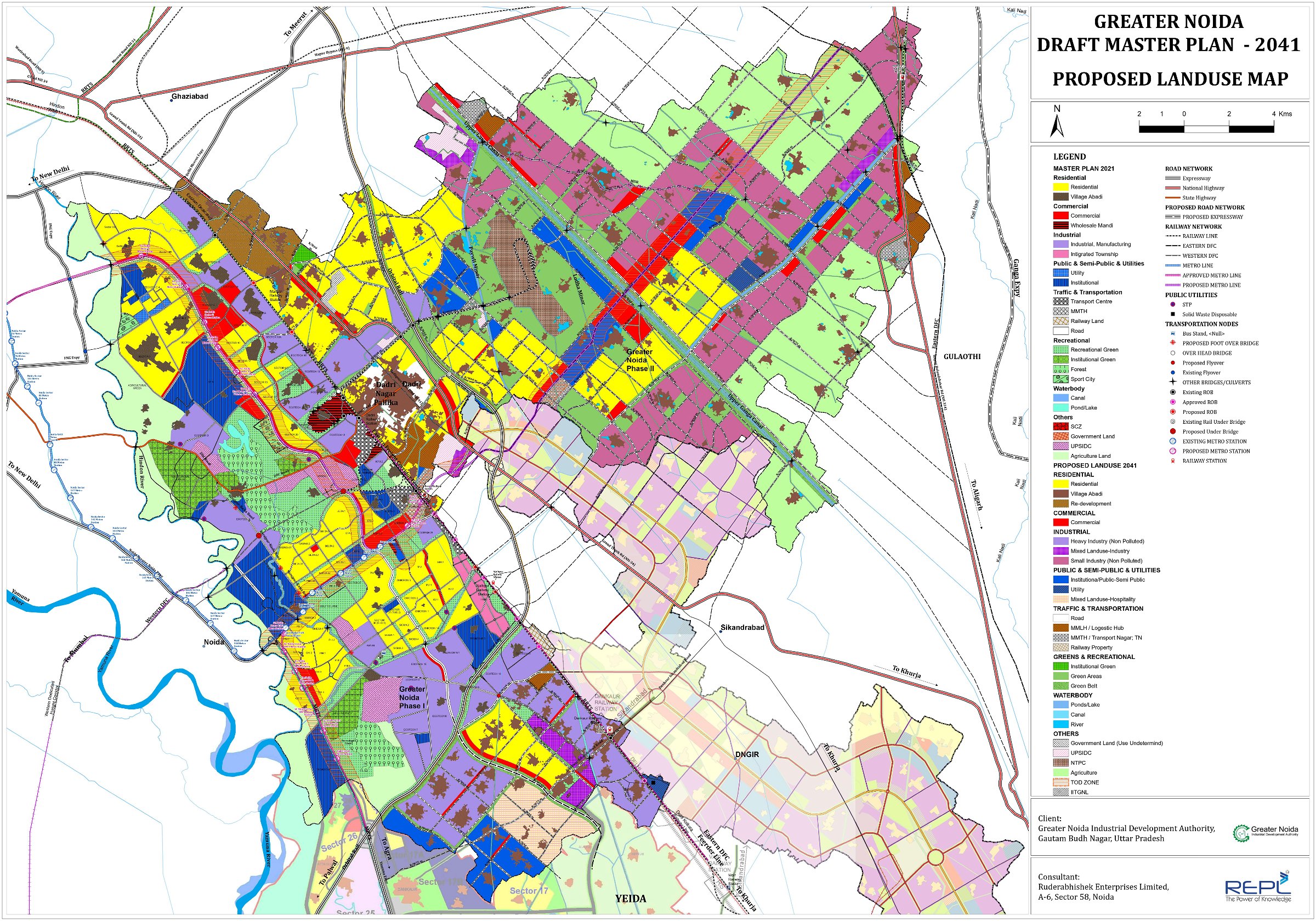 All About Greater Noida Master Plan 2041