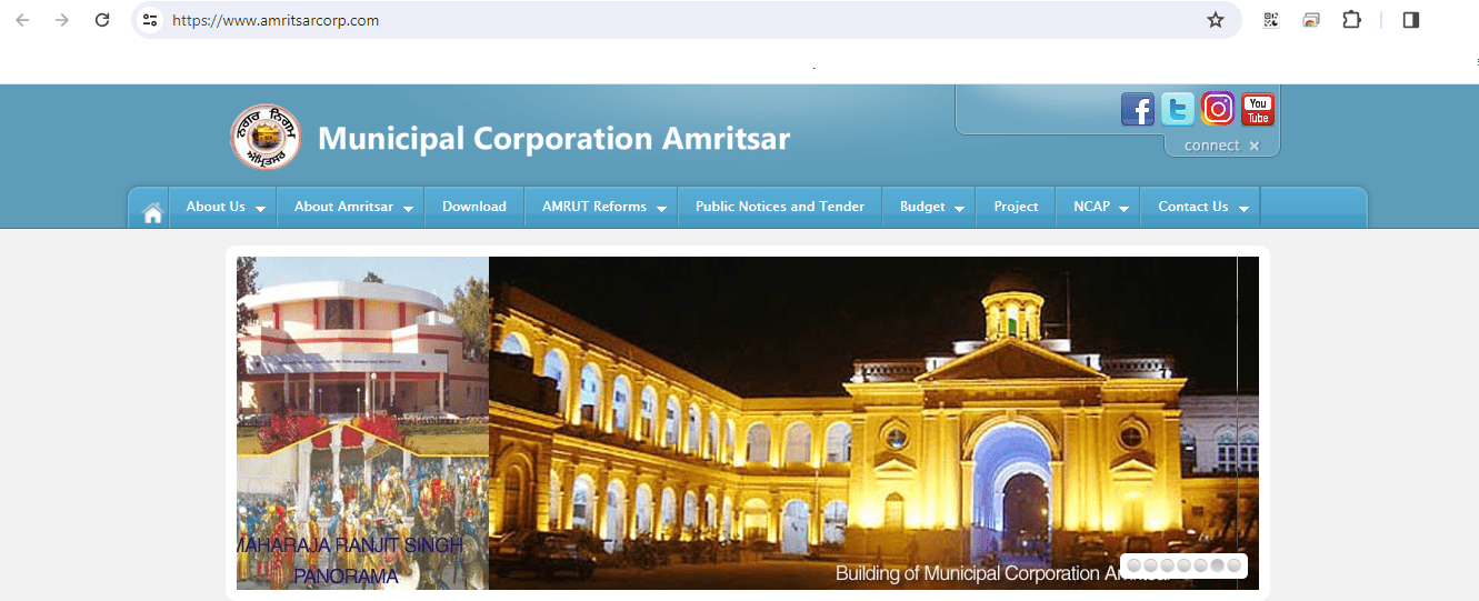 How to pay property tax in Amritsar?