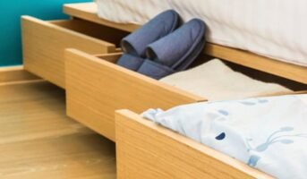 How to expand under bed storage?